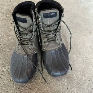 Mens Sperry Rain Boots